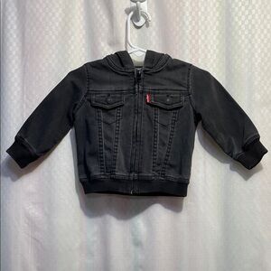 Levi's Kids Charcoal Jean Jacket